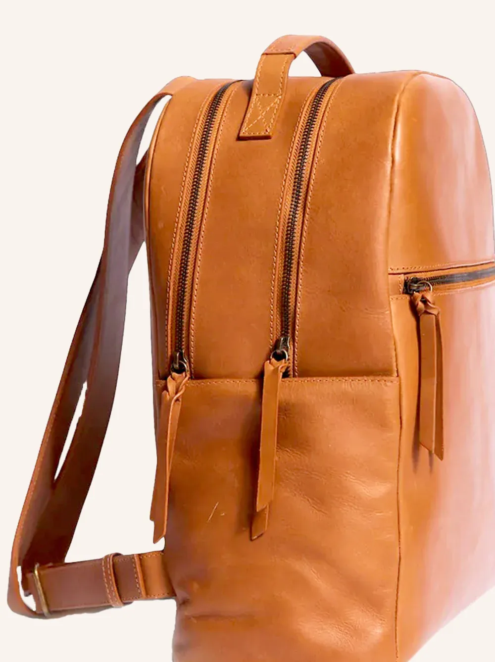 Alem Backpack in Cognac