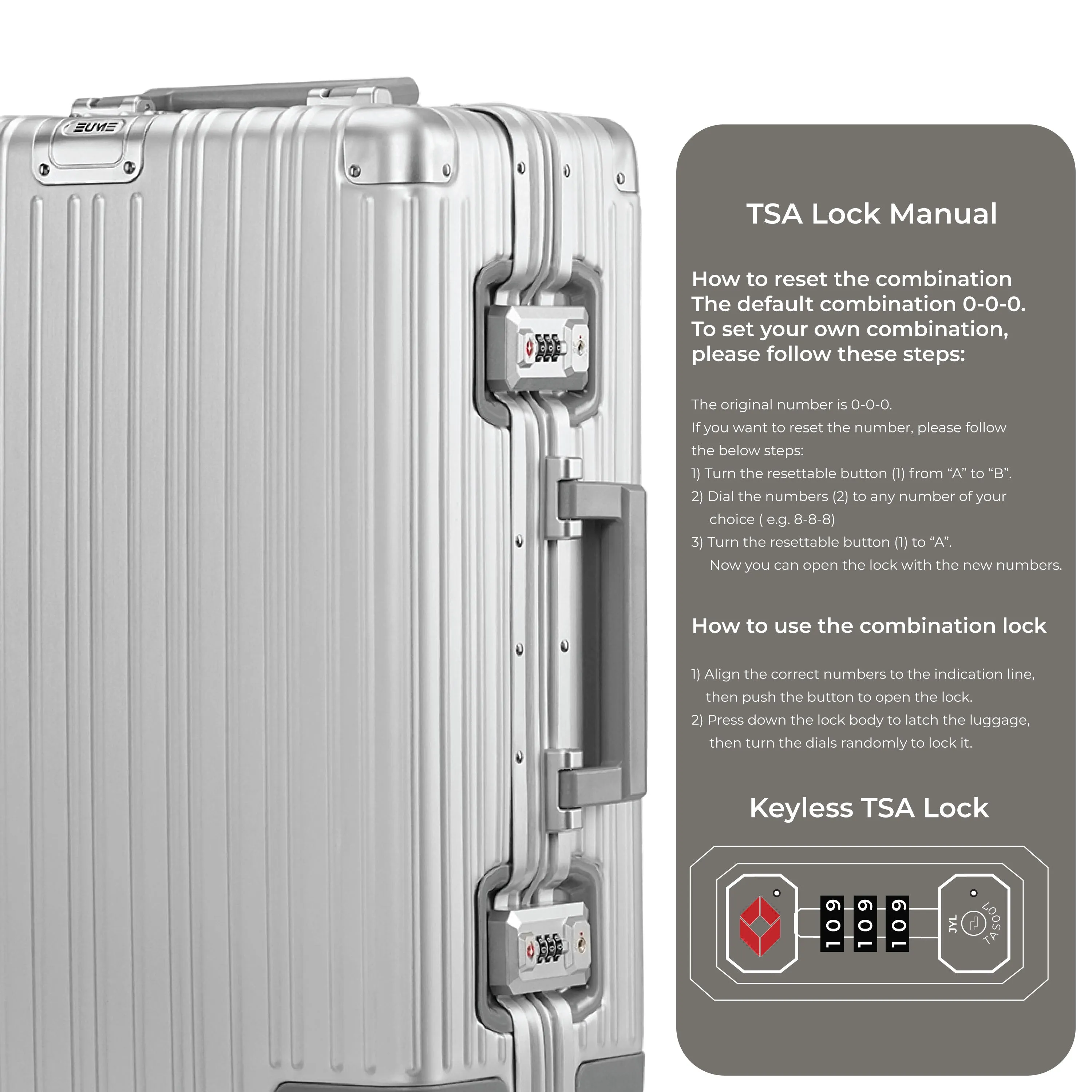 Aluminium Silver Cabin