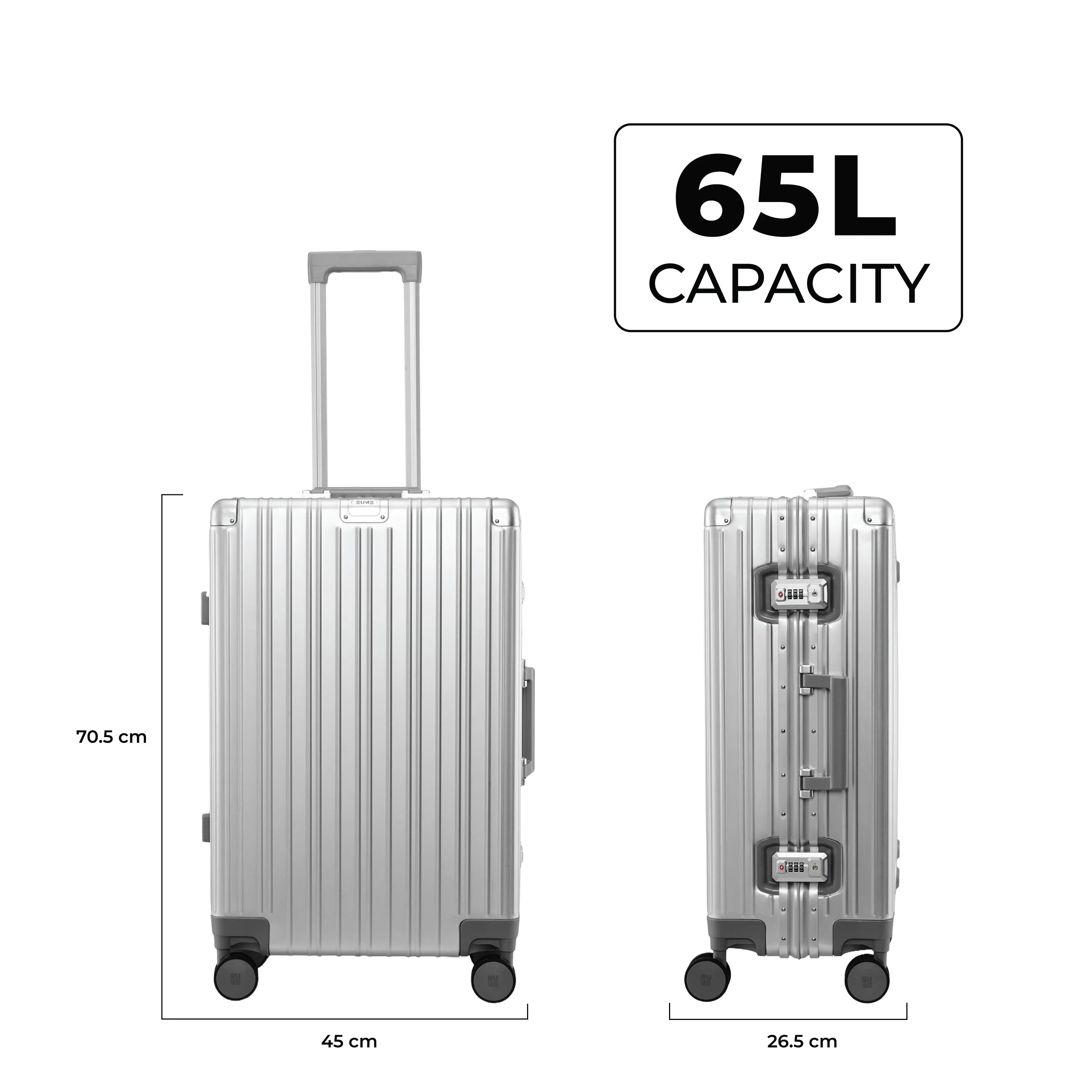 Aluminium Silver Cabin