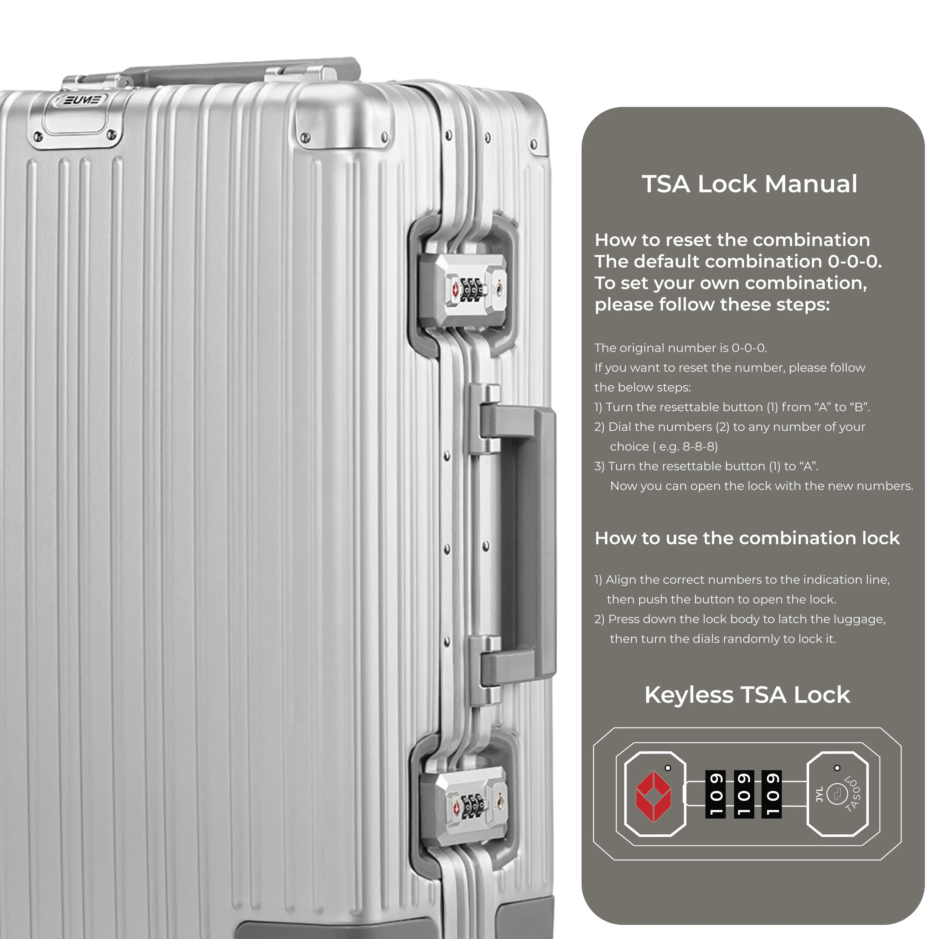 Aluminium Silver Cabin