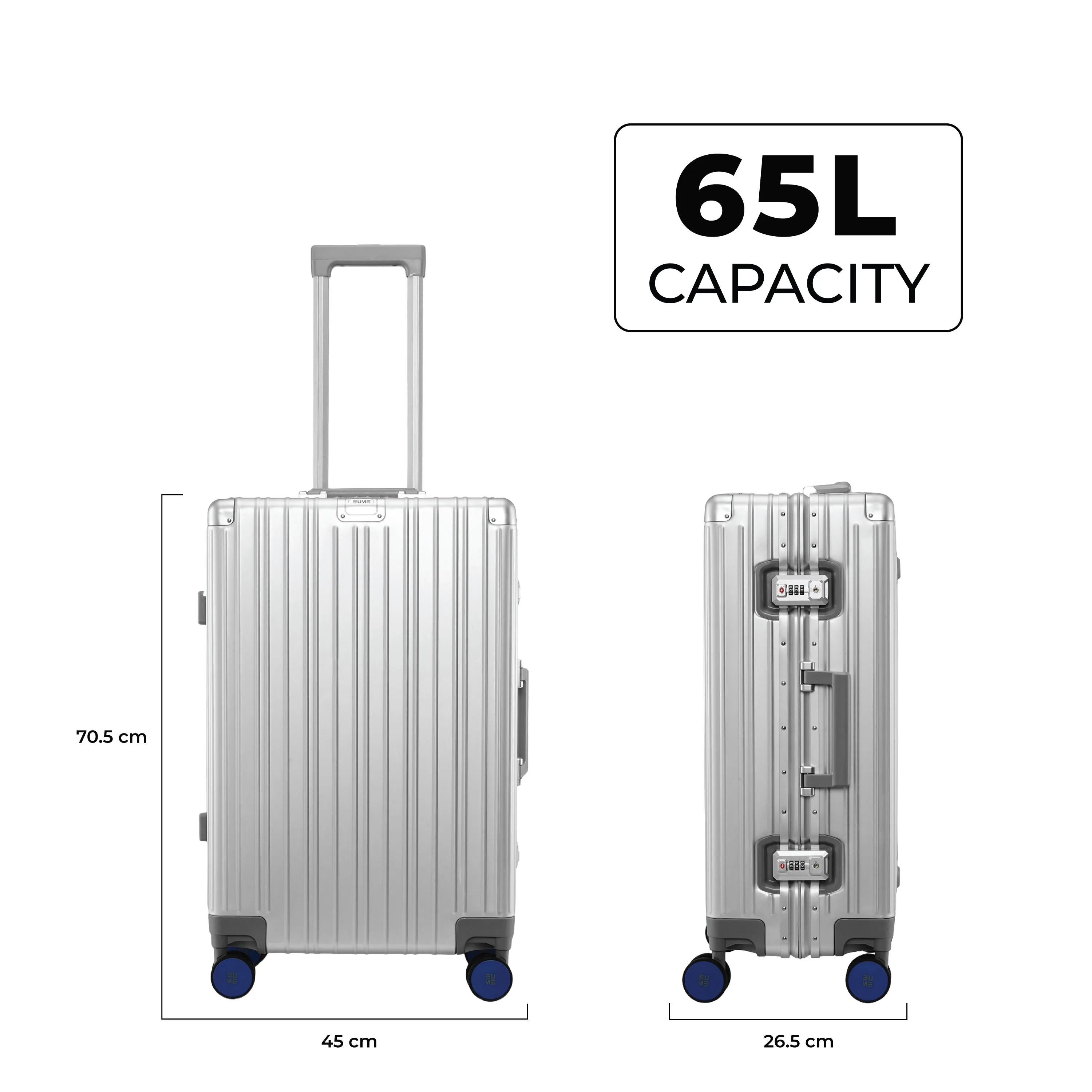 Aluminium Silver Cabin