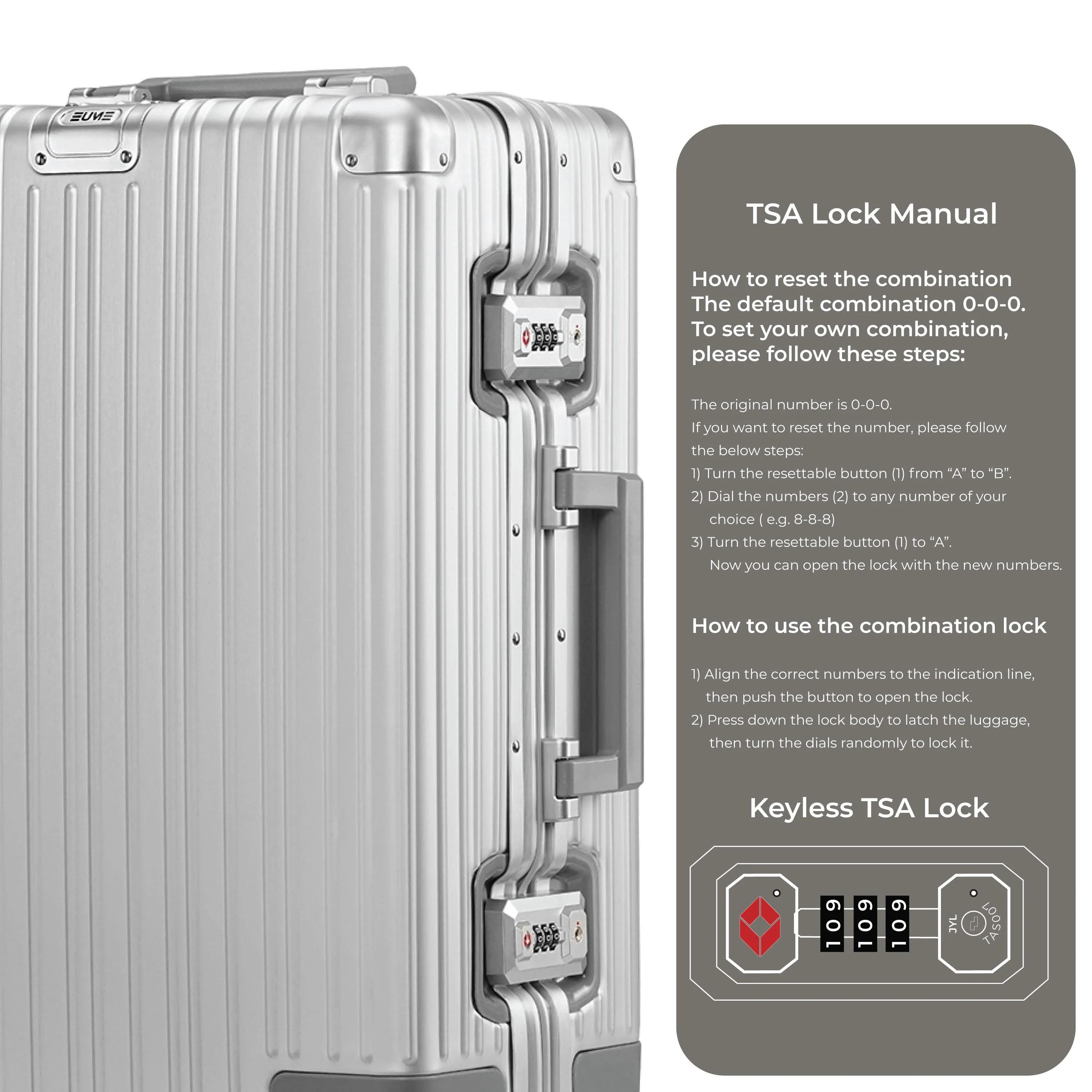 Aluminium Silver Cabin