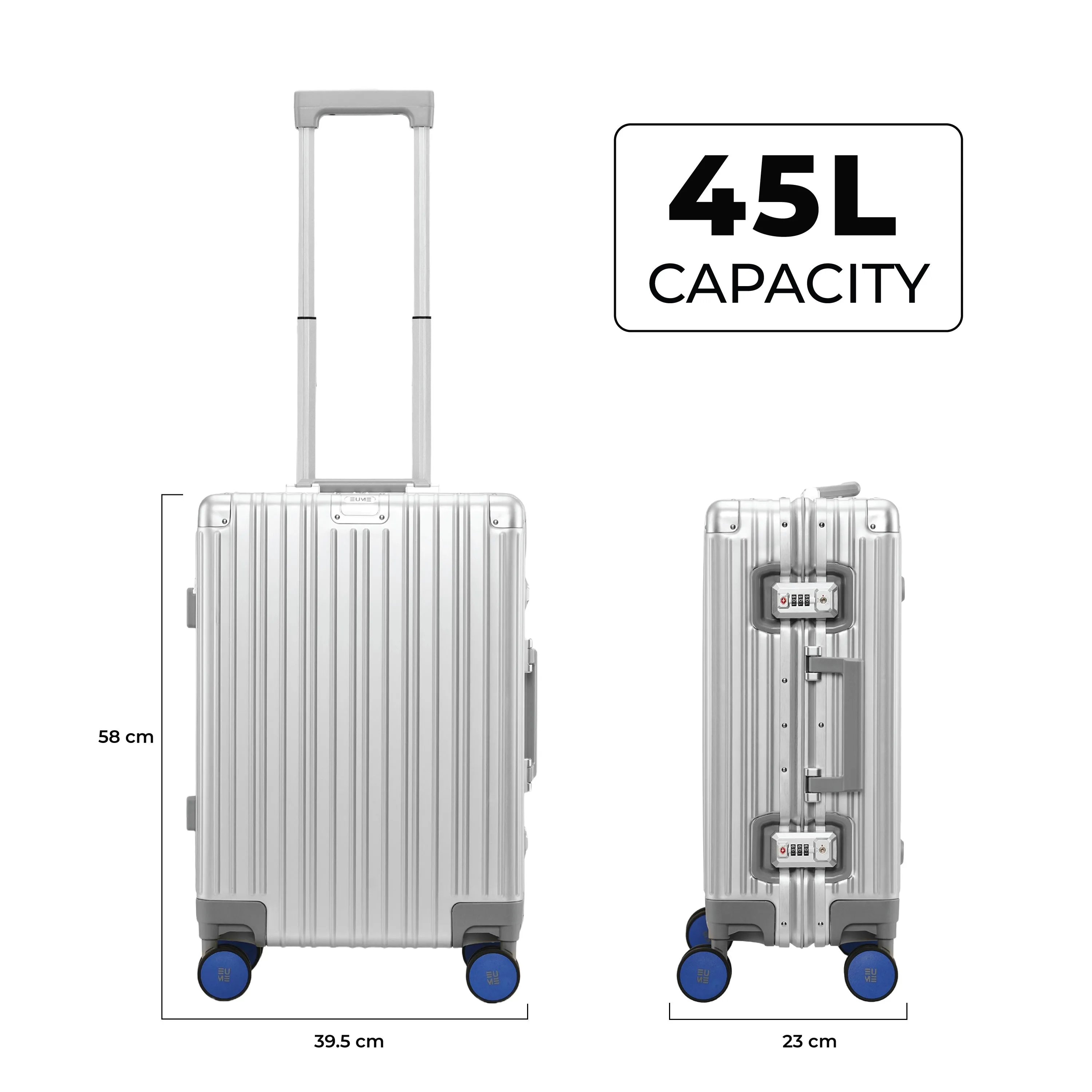 Aluminium Silver Cabin