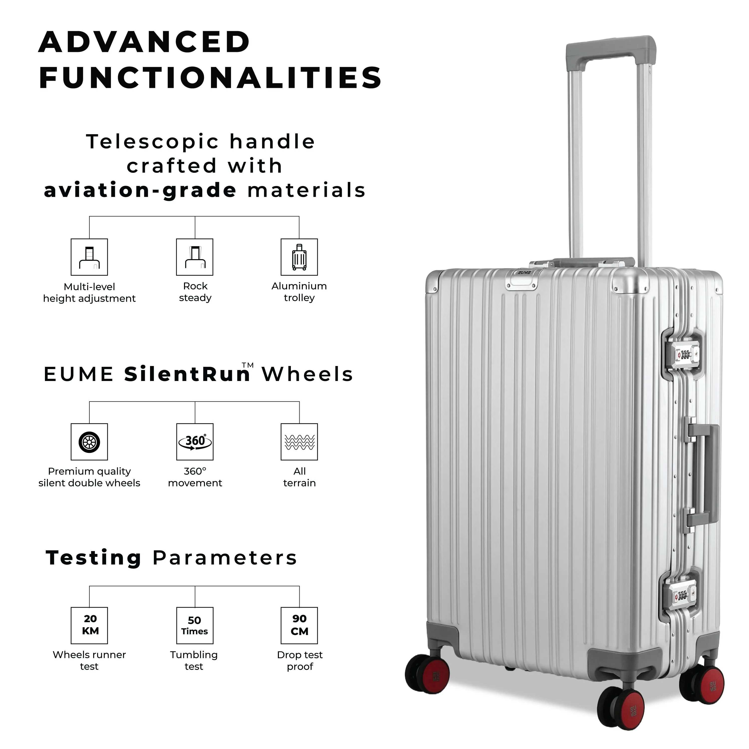 Aluminium Silver Cabin