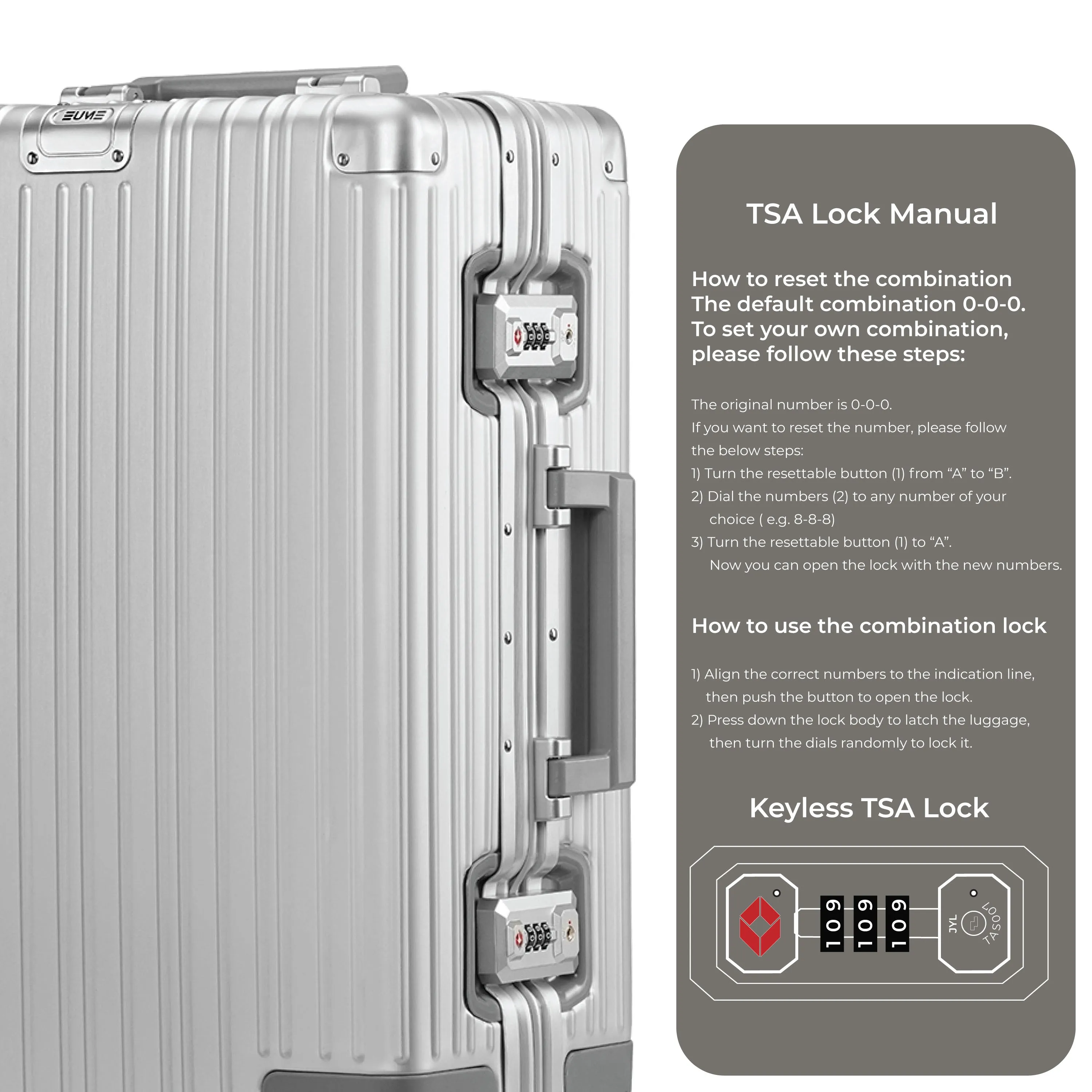 Aluminium Silver Cabin