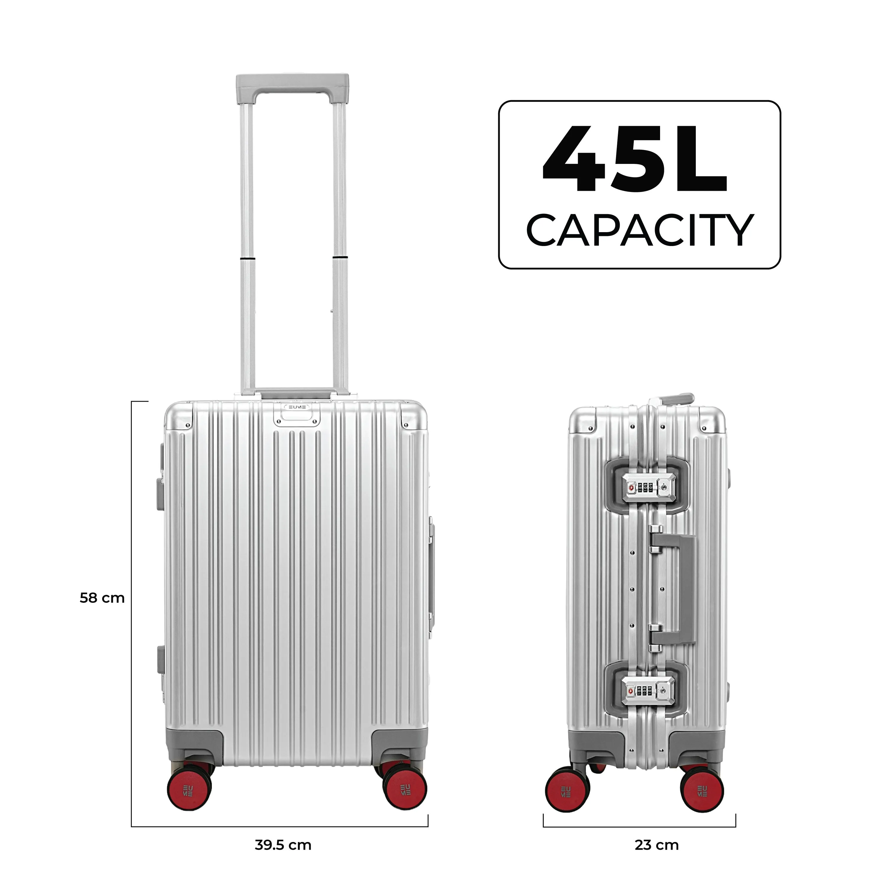 Aluminium Silver Cabin