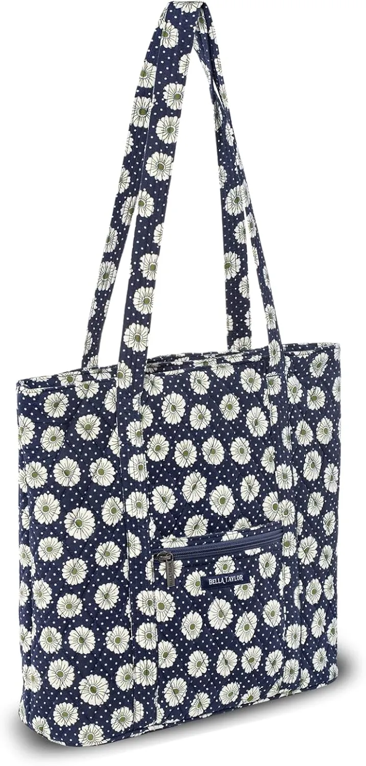Bella Taylor Large Tote | Lightweight Quilted Fabric Tote Bags for Women