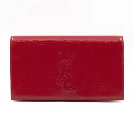 Belle De Jour Clutch Patent Leather Red