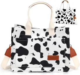 Canvas Tote Bag for Women, Large Work Purses Bible Tote