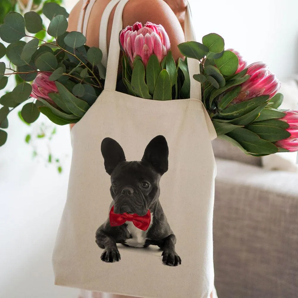 Canvas Tote Bag FRENCH BULLDOG