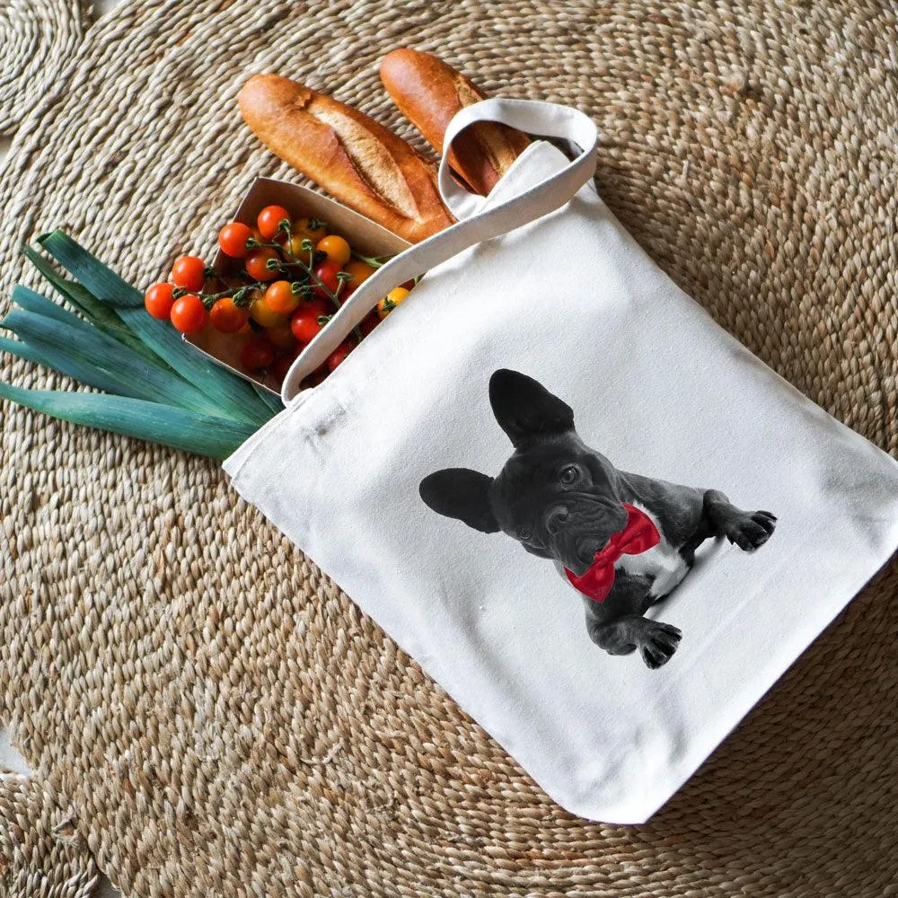 Canvas Tote Bag FRENCH BULLDOG