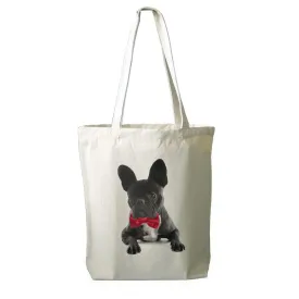 Canvas Tote Bag FRENCH BULLDOG