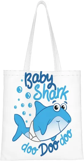 Canvas Tote BagKangaroo Art Watercolor Splash Reusable Large Shopping Shoulder Tote Bag For Women