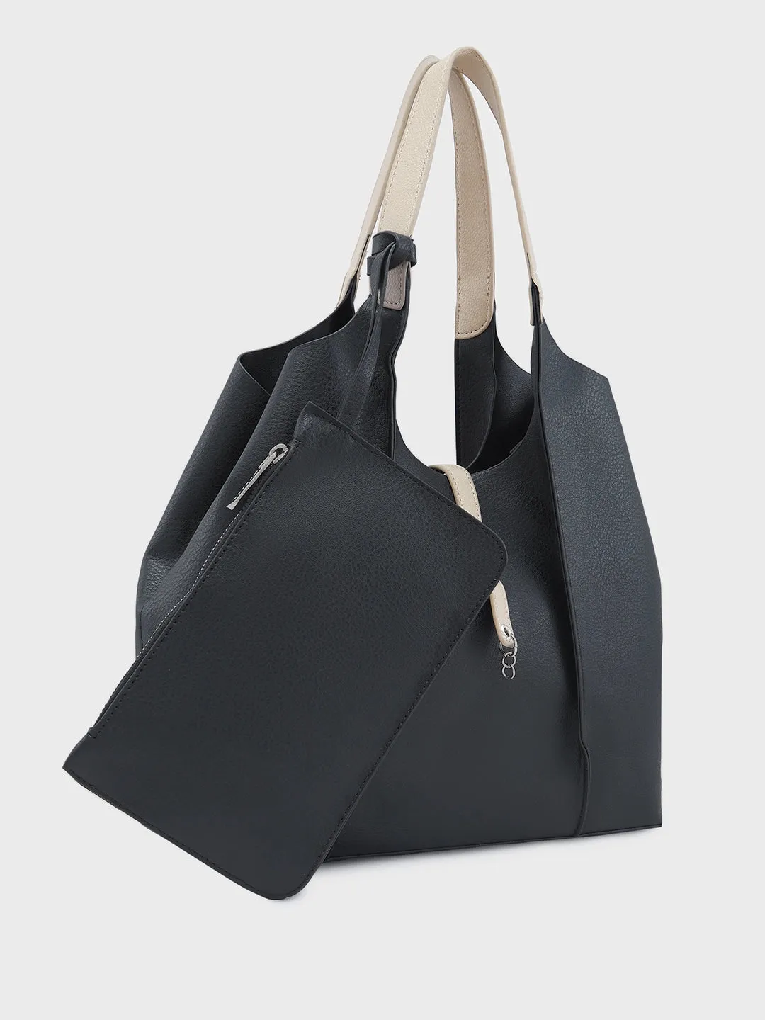 Caprese Tiera Hobo Large Black