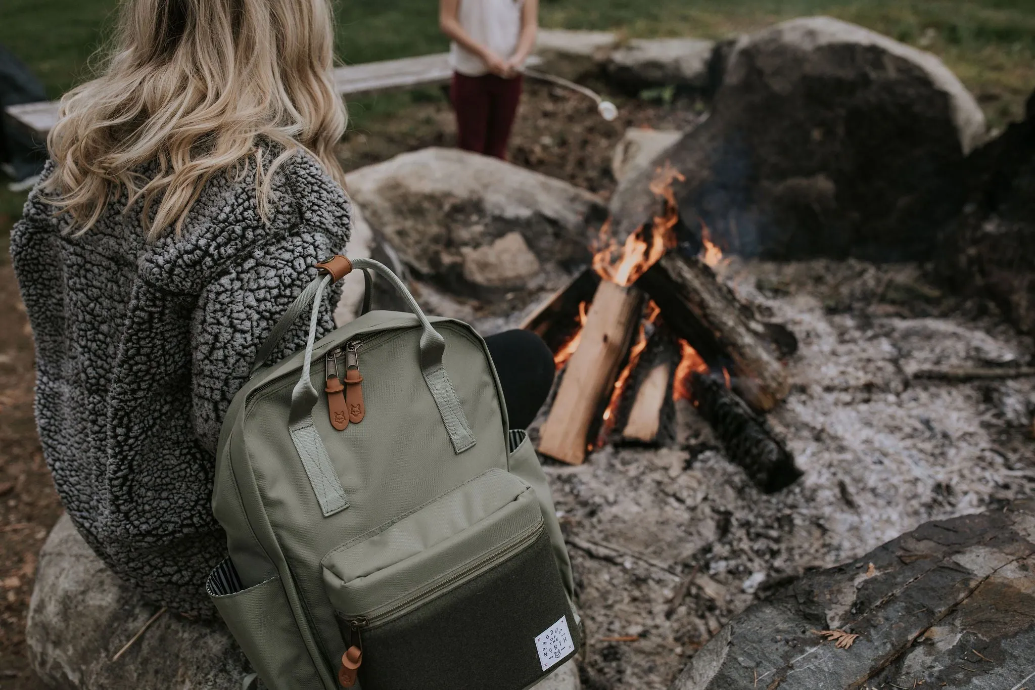 Elkin Sustainable Diaper Bag (Sage)
