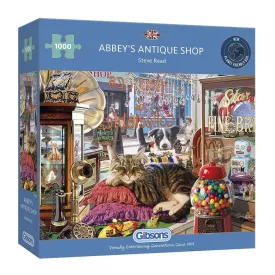 Gibsons 1000 Piece Jigsaw Puzzle - Abbey's Antique Shop