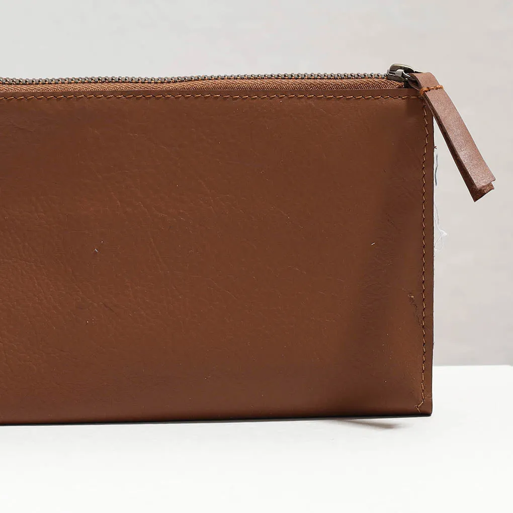 Handcrafted Leather Clutch Purse