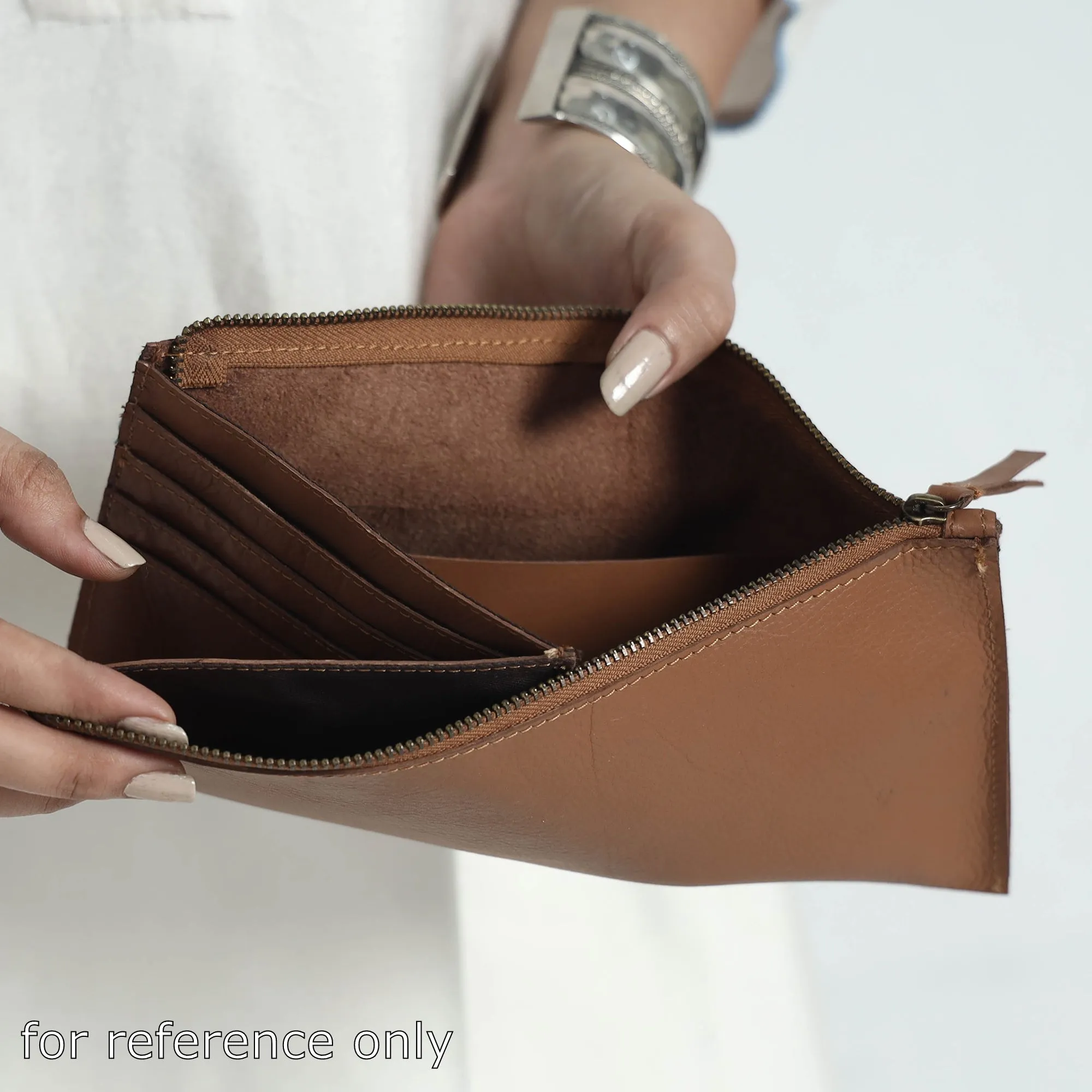 Handcrafted Leather Clutch Purse