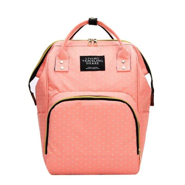 Large Capacity Travel Maternity Diaper Baby Bag