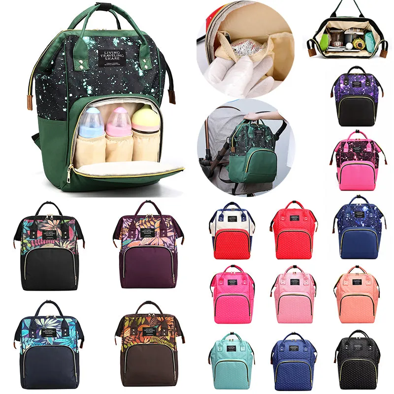 Large Capacity Travel Maternity Diaper Baby Bag