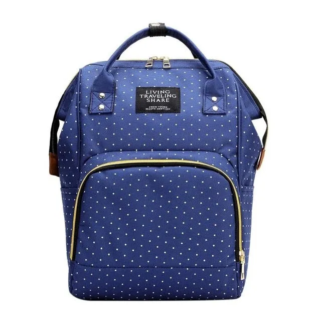 Large Capacity Travel Maternity Diaper Baby Bag