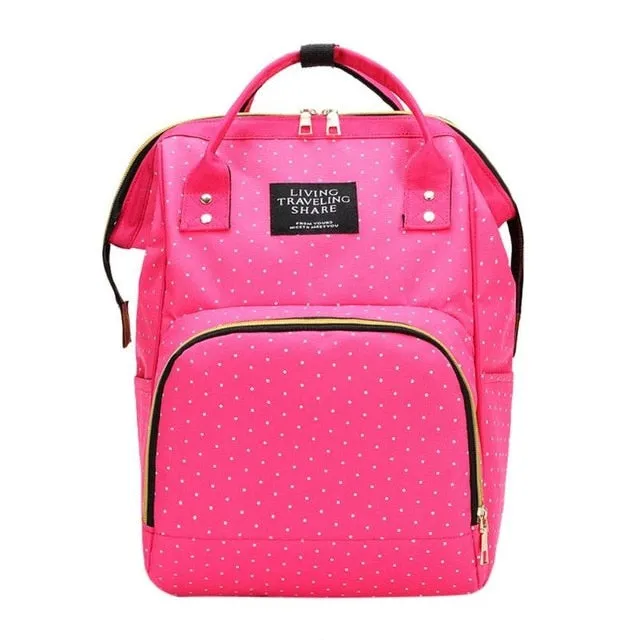 Large Capacity Travel Maternity Diaper Baby Bag