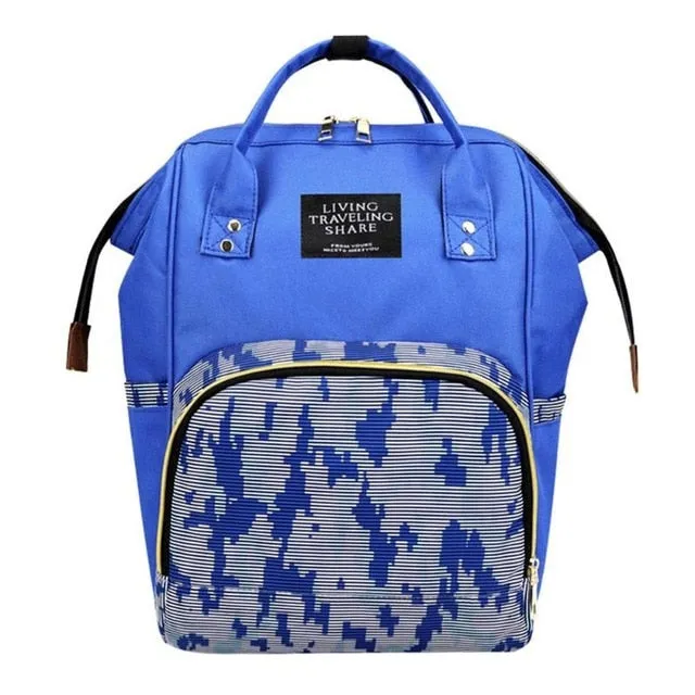 Large Capacity Travel Maternity Diaper Baby Bag