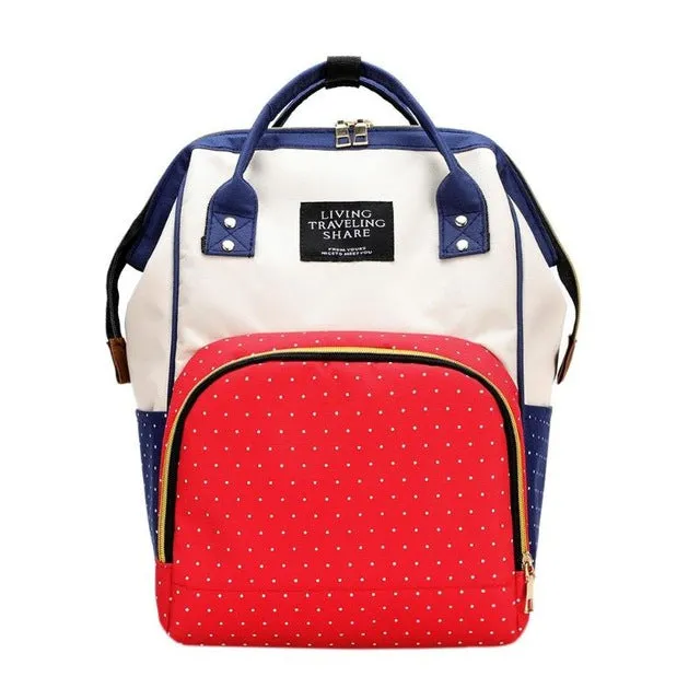 Large Capacity Travel Maternity Diaper Baby Bag