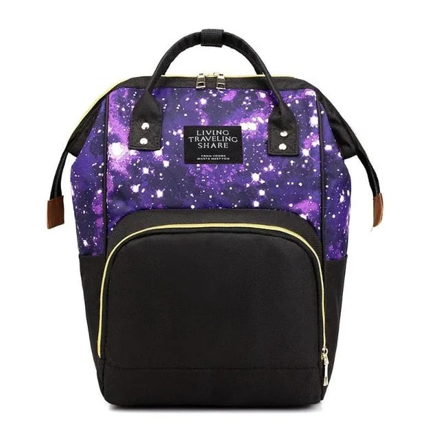 Large Capacity Travel Maternity Diaper Baby Bag