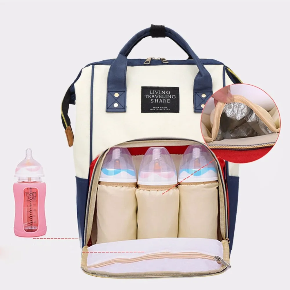 Large Capacity Travel Maternity Diaper Baby Bag