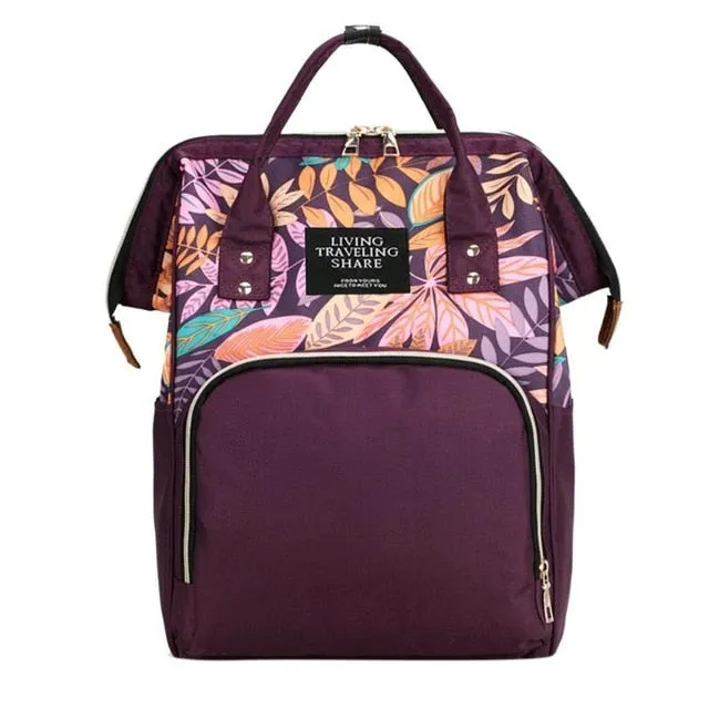 Large Capacity Travel Maternity Diaper Baby Bag