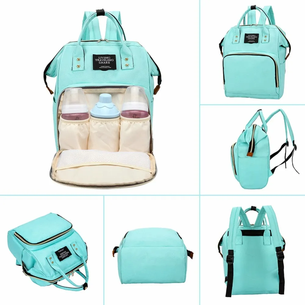 Large Capacity Travel Maternity Diaper Baby Bag