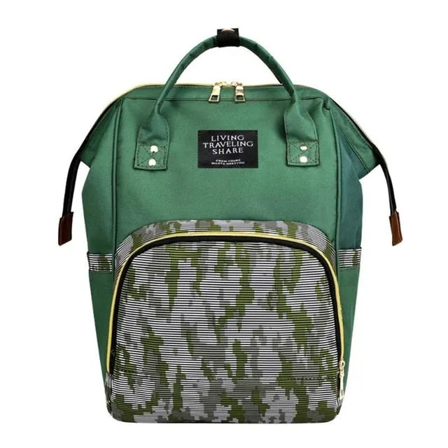 Large Capacity Travel Maternity Diaper Baby Bag