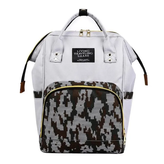 Large Capacity Travel Maternity Diaper Baby Bag