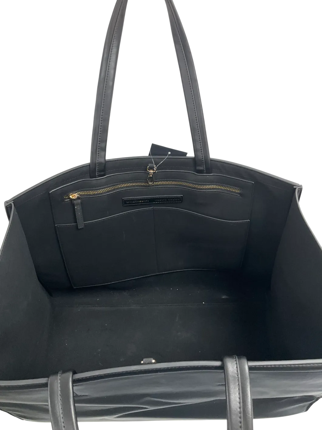 liviana conti BlackVegan Leather Maxi Tote Bag