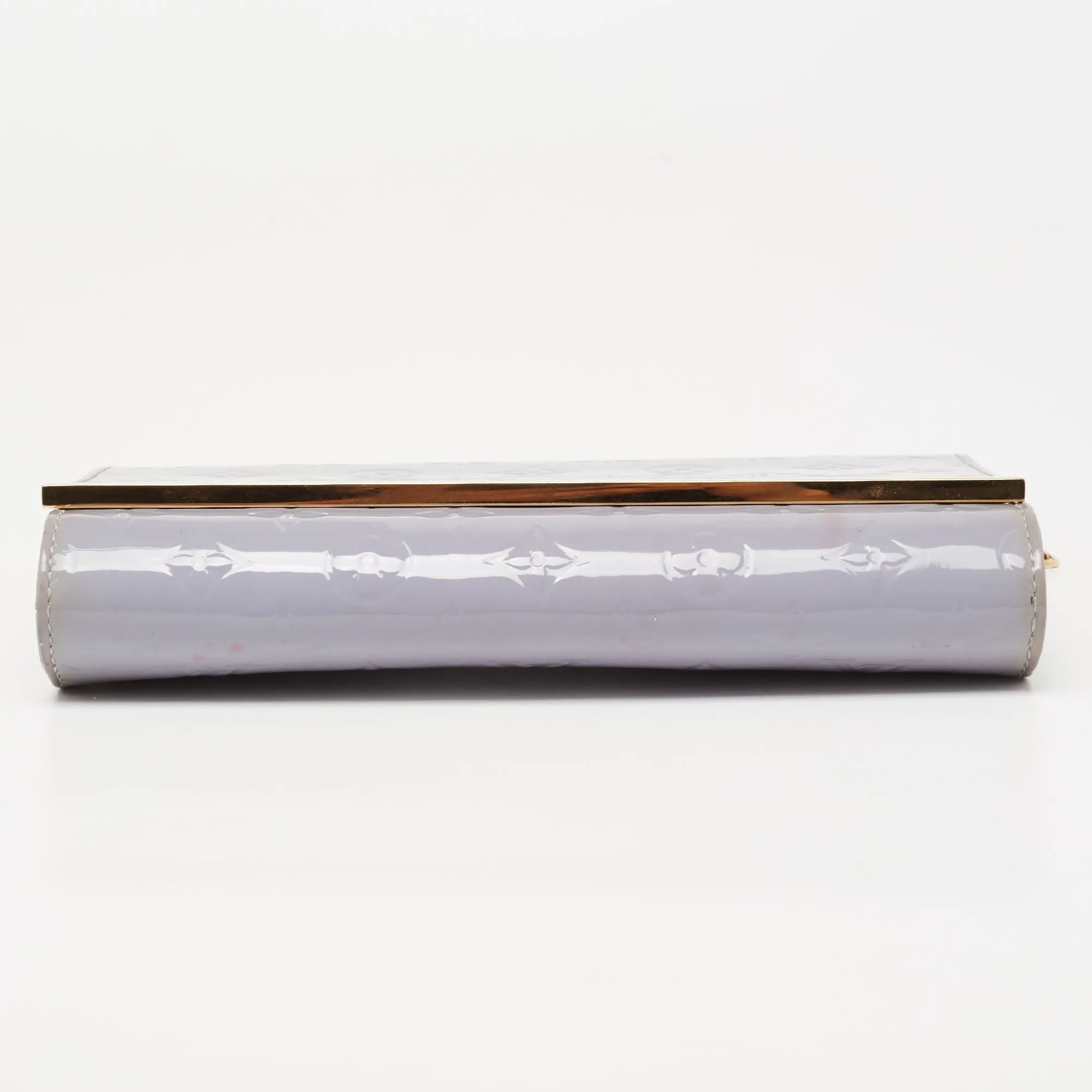 Louis Vuitton Lilac Monogram Vernis Ana Clutch Bag