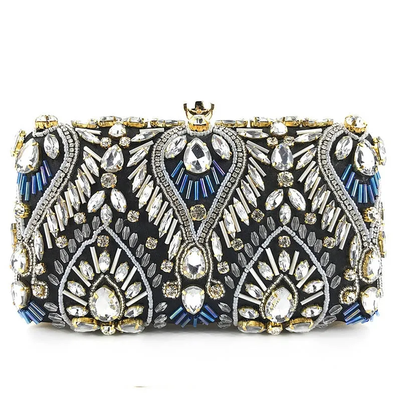 Luxury Diamond Rhinestone Clutch Bag