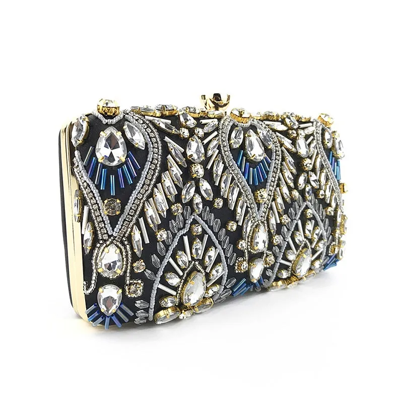Luxury Diamond Rhinestone Clutch Bag