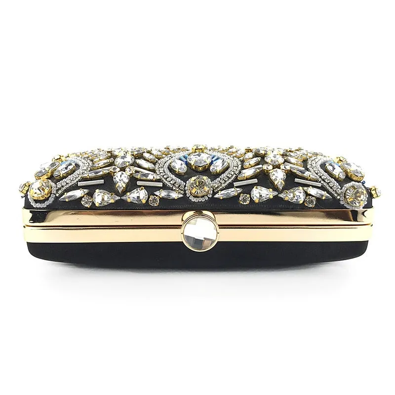 Luxury Diamond Rhinestone Clutch Bag