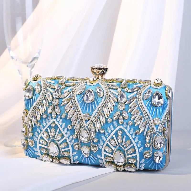 Luxury Diamond Rhinestone Clutch Bag