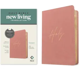 NLT Compact Bible, Filament Enabled (LeatherLike, Holy Dusty Pink, Red Letter) Imitation Leather  March 4, 2025