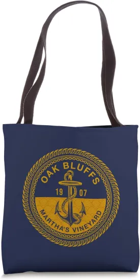 Oak Bluffs Martha's Vineyard Tote Bag