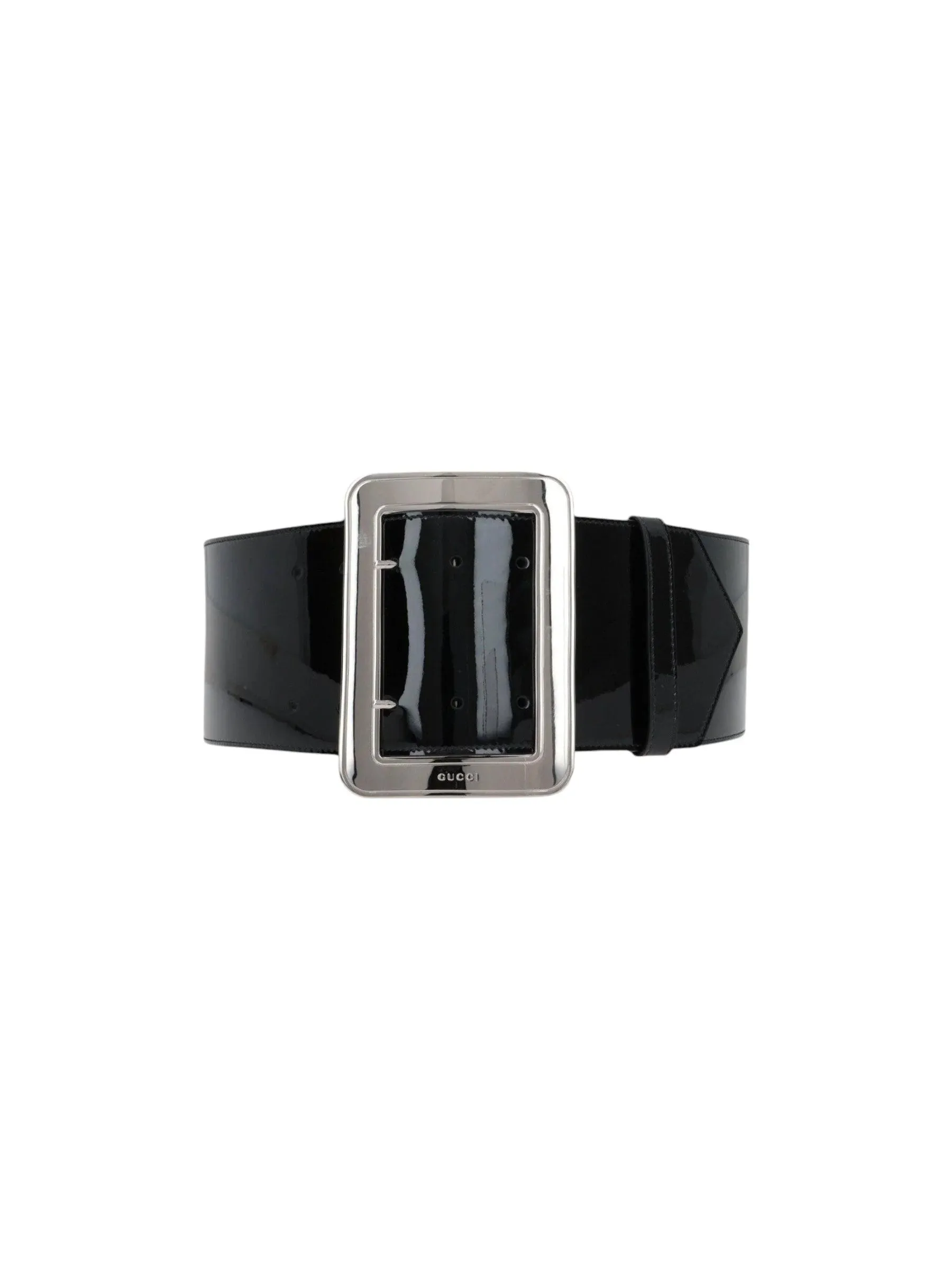 Patent Leather Waist Belt
