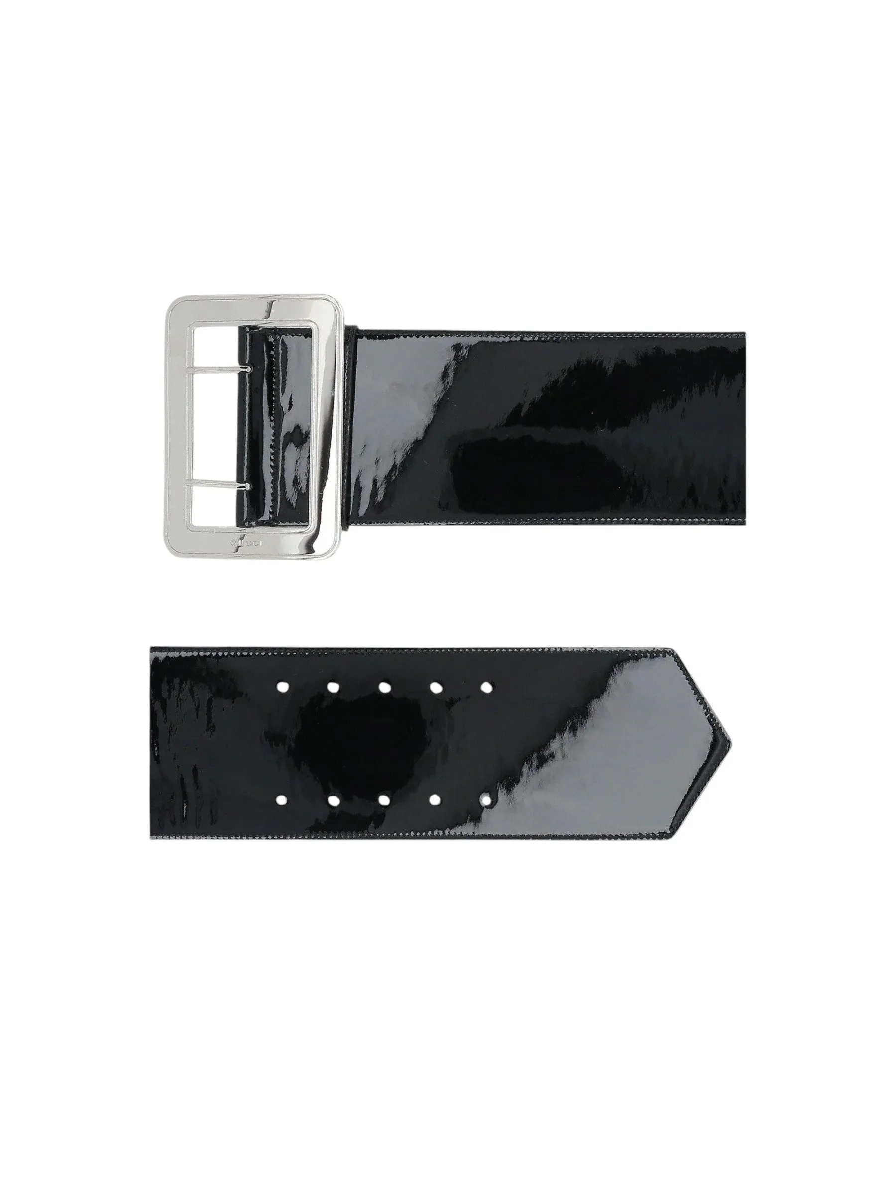 Patent Leather Waist Belt