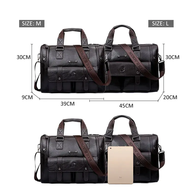 Premium Quality Vintage Leather Business Briefcase