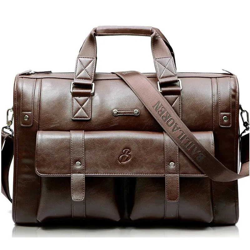 Premium Quality Vintage Leather Business Briefcase
