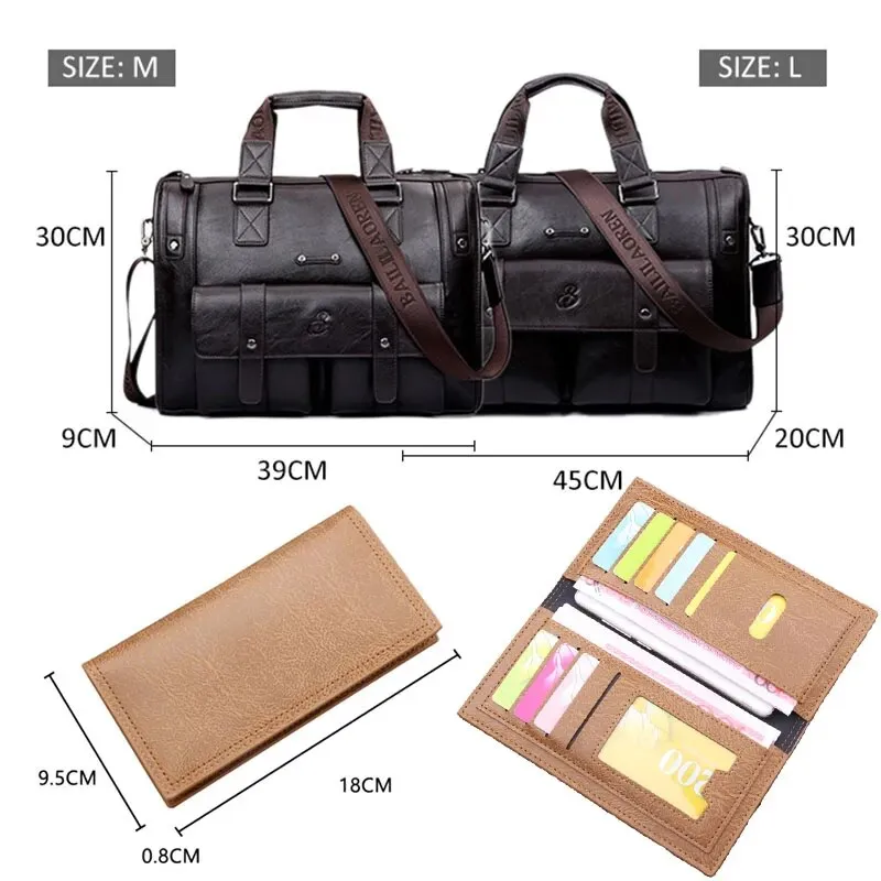 Premium Quality Vintage Leather Business Briefcase