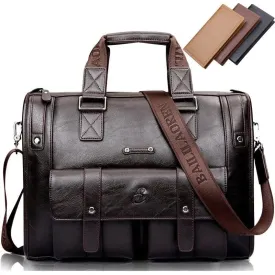 Premium Quality Vintage Leather Business Briefcase