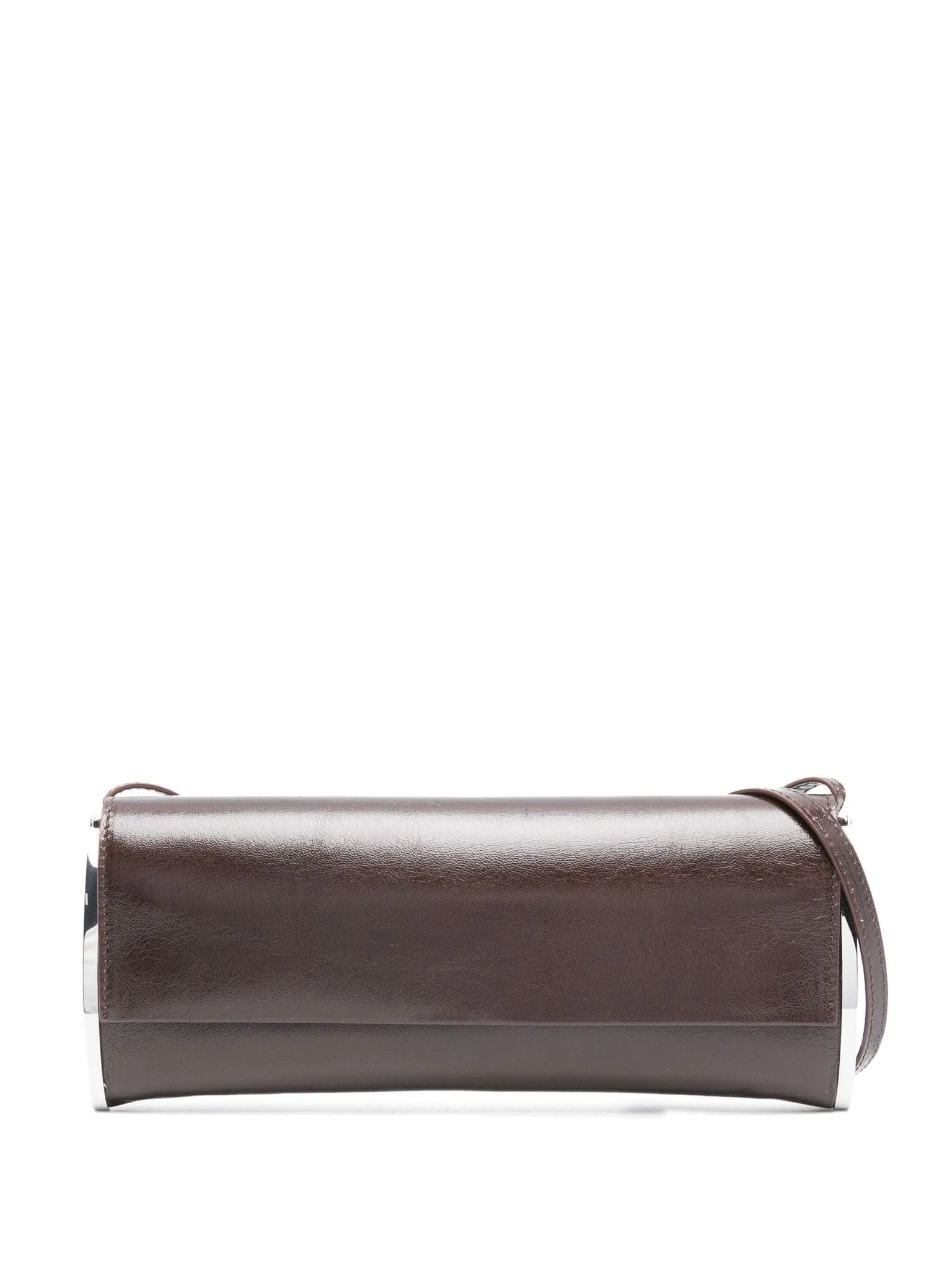 rhinestone draped clutch