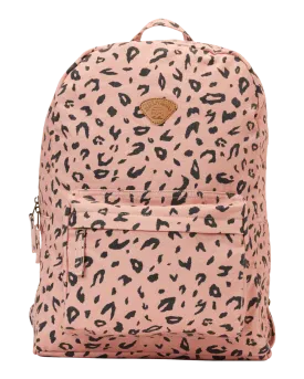 Schools Out Canvas Backpack in Dusty Peach